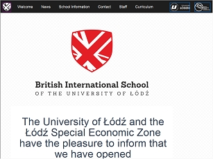 Uniwersytet Łódzki-British International School.